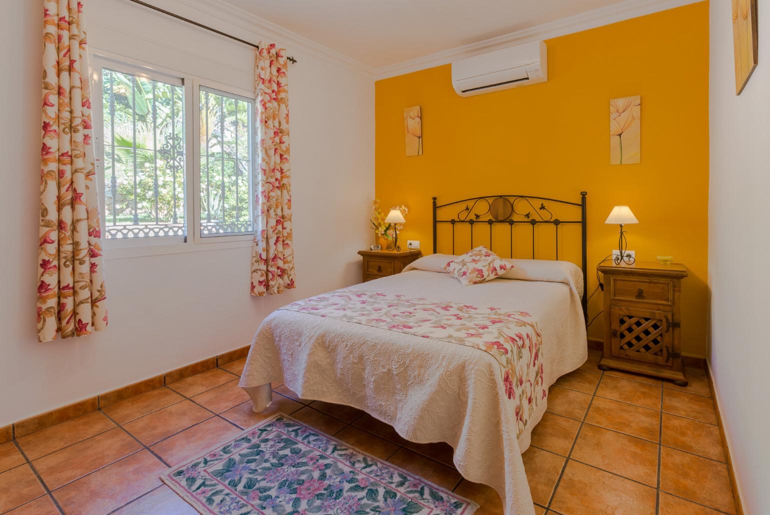 Double bedroom with A/C