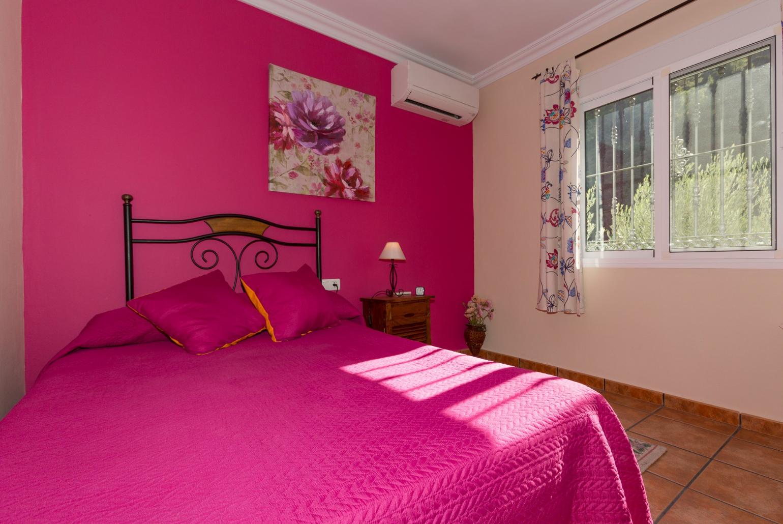 Double bedroom with A/C