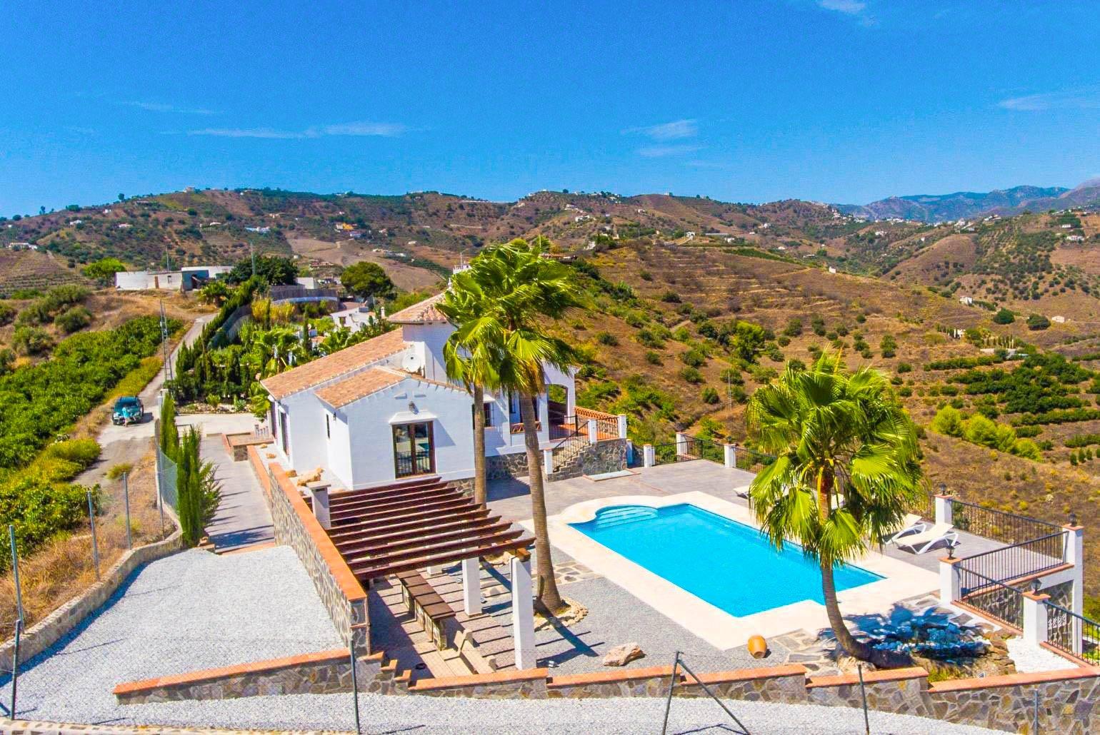 Aerial view of Villa Araceli