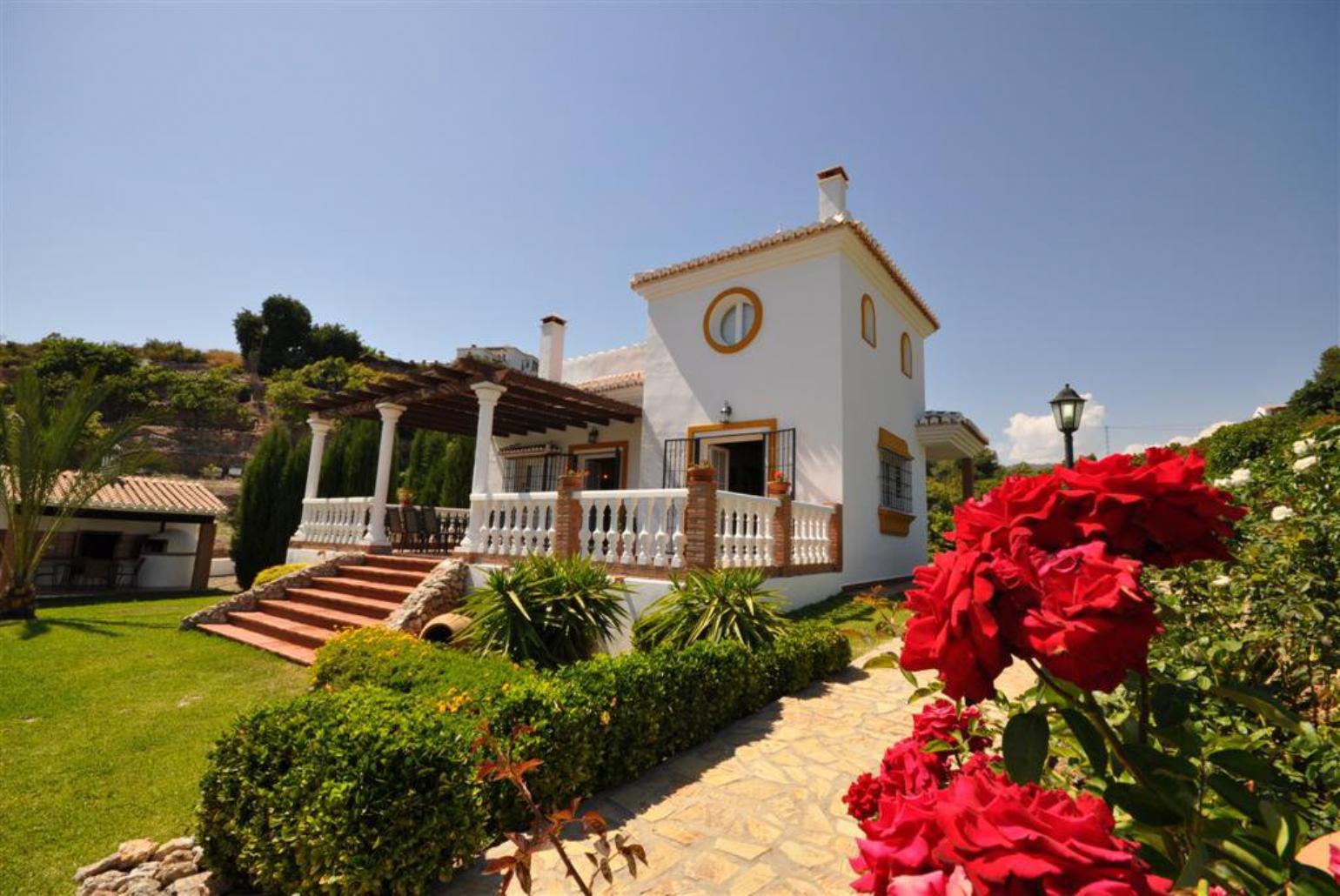 Villa entrance