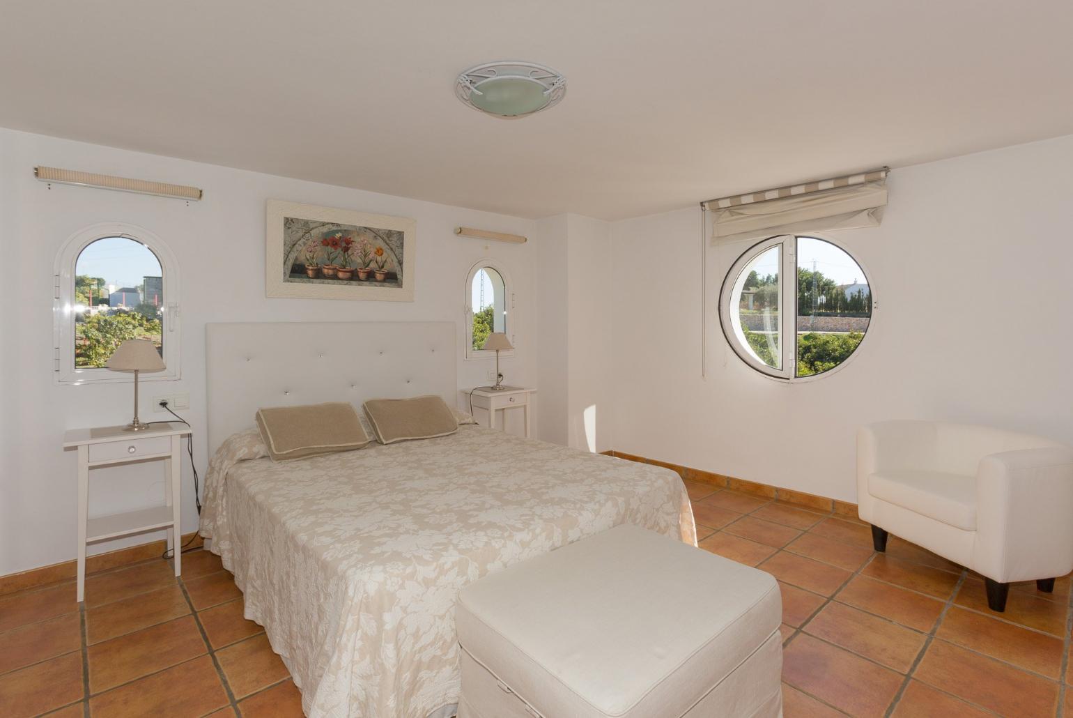 Double bedroom with A/C