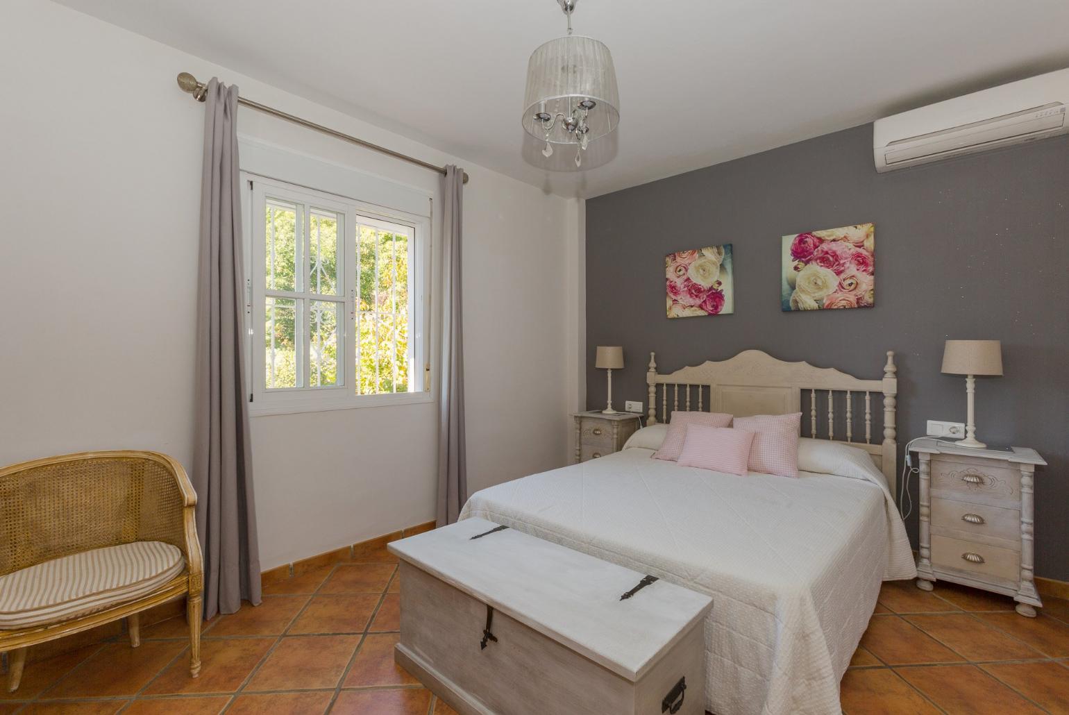 Double bedroom with A/C 