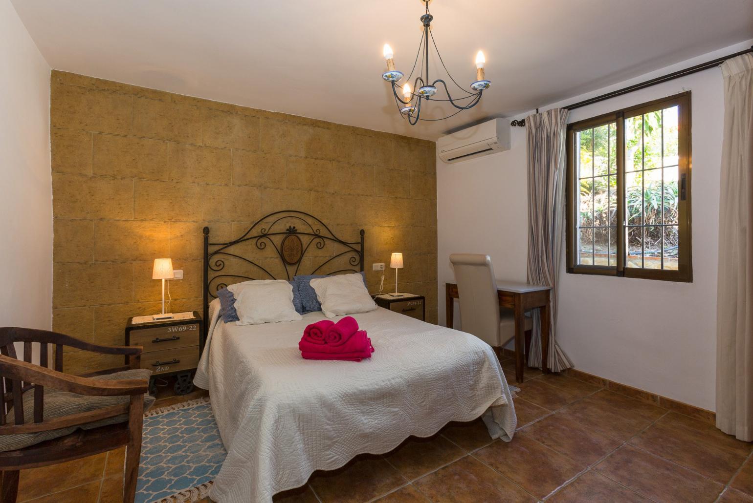 Double bedroom with A/C