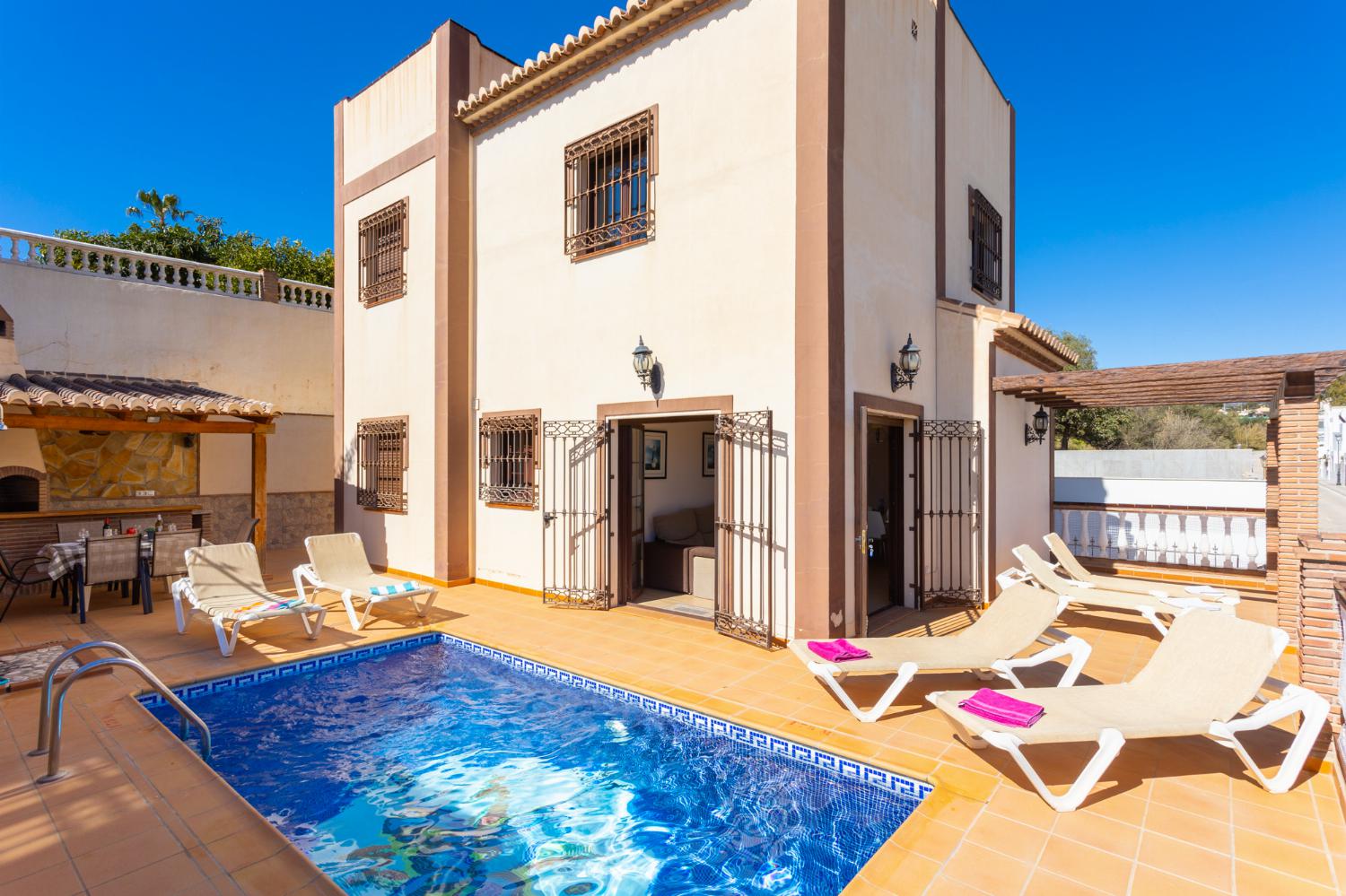 Beautiful villa with private pool and terrace with sea views