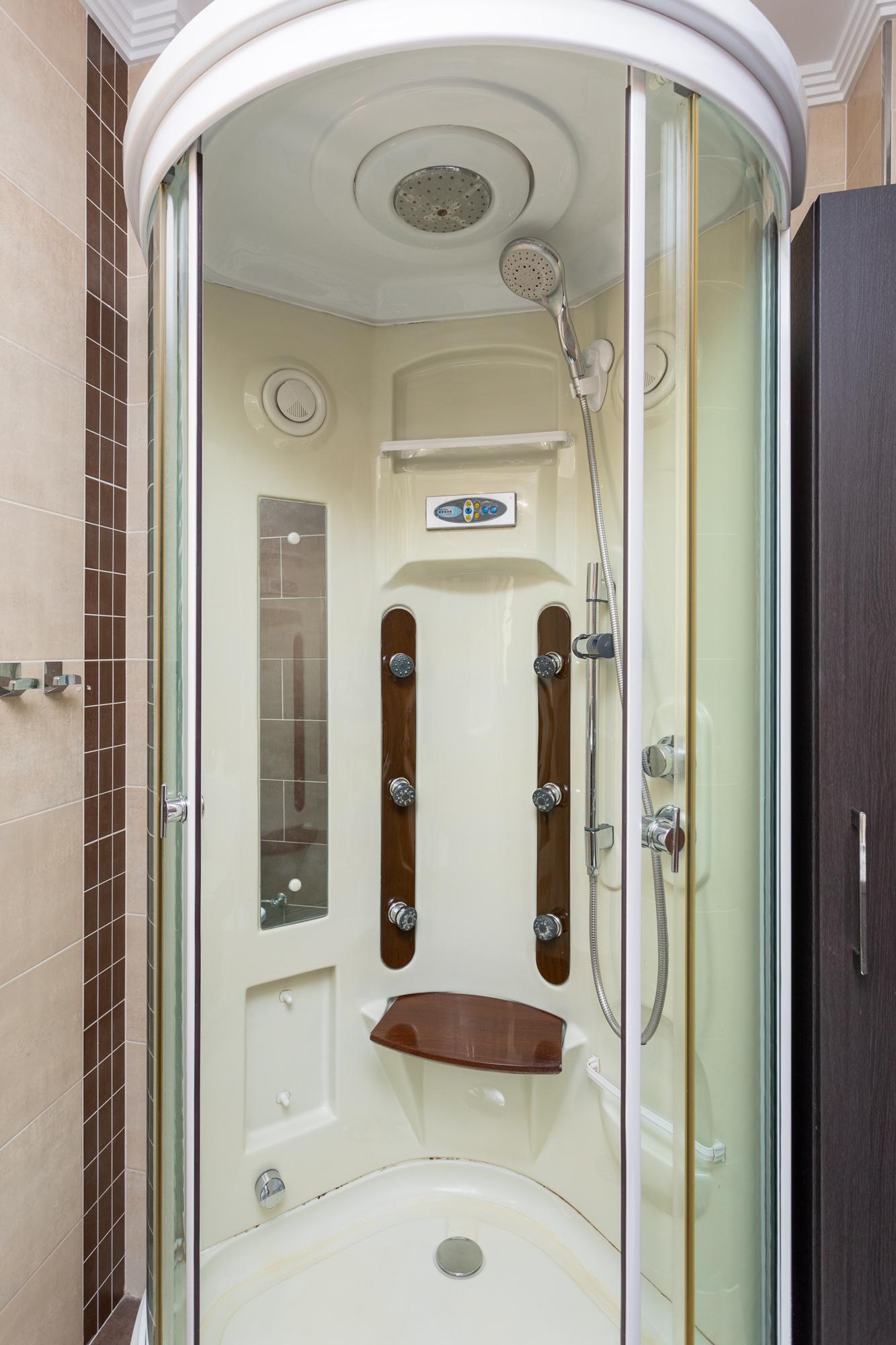 Family bathroom with shower