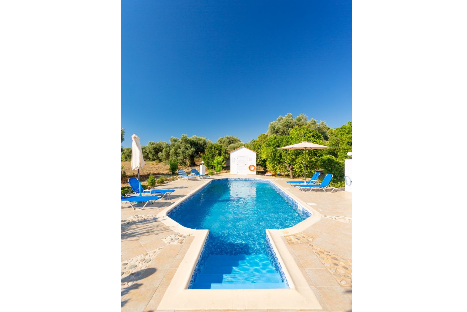 Private pool and terrace