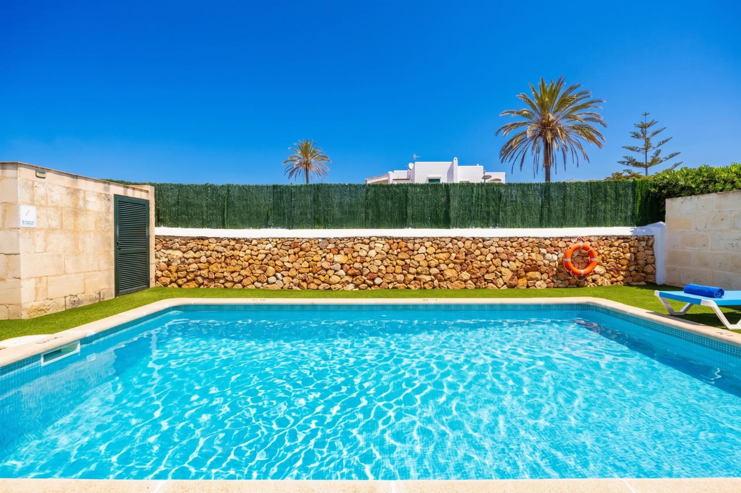 Private pool and terrace