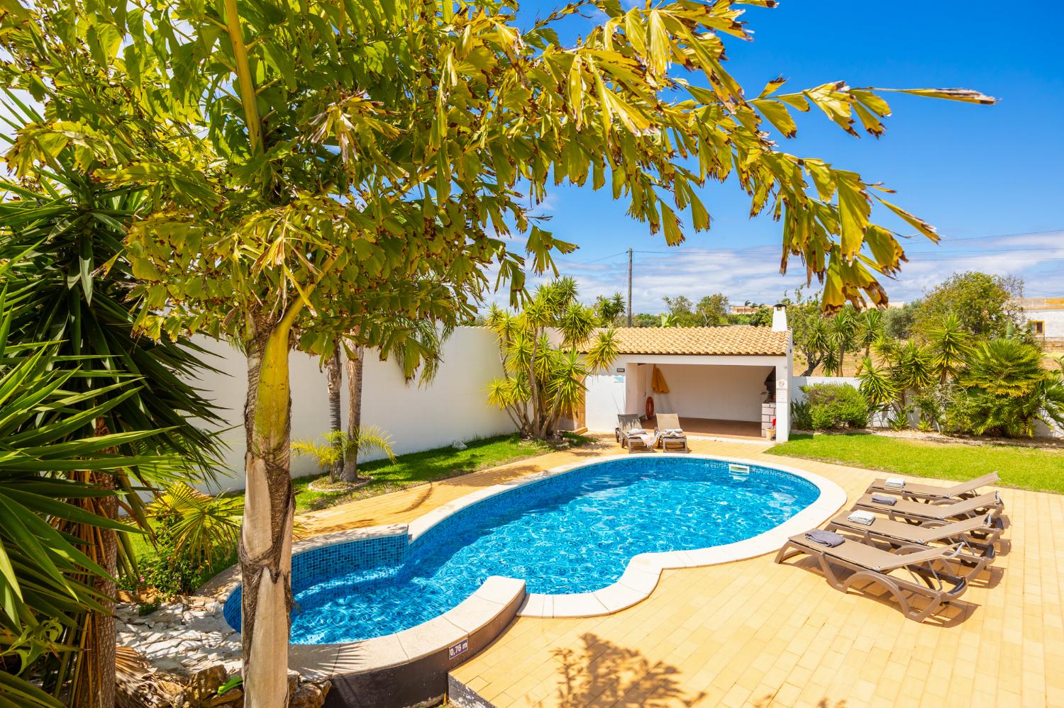 Private pool and terrace