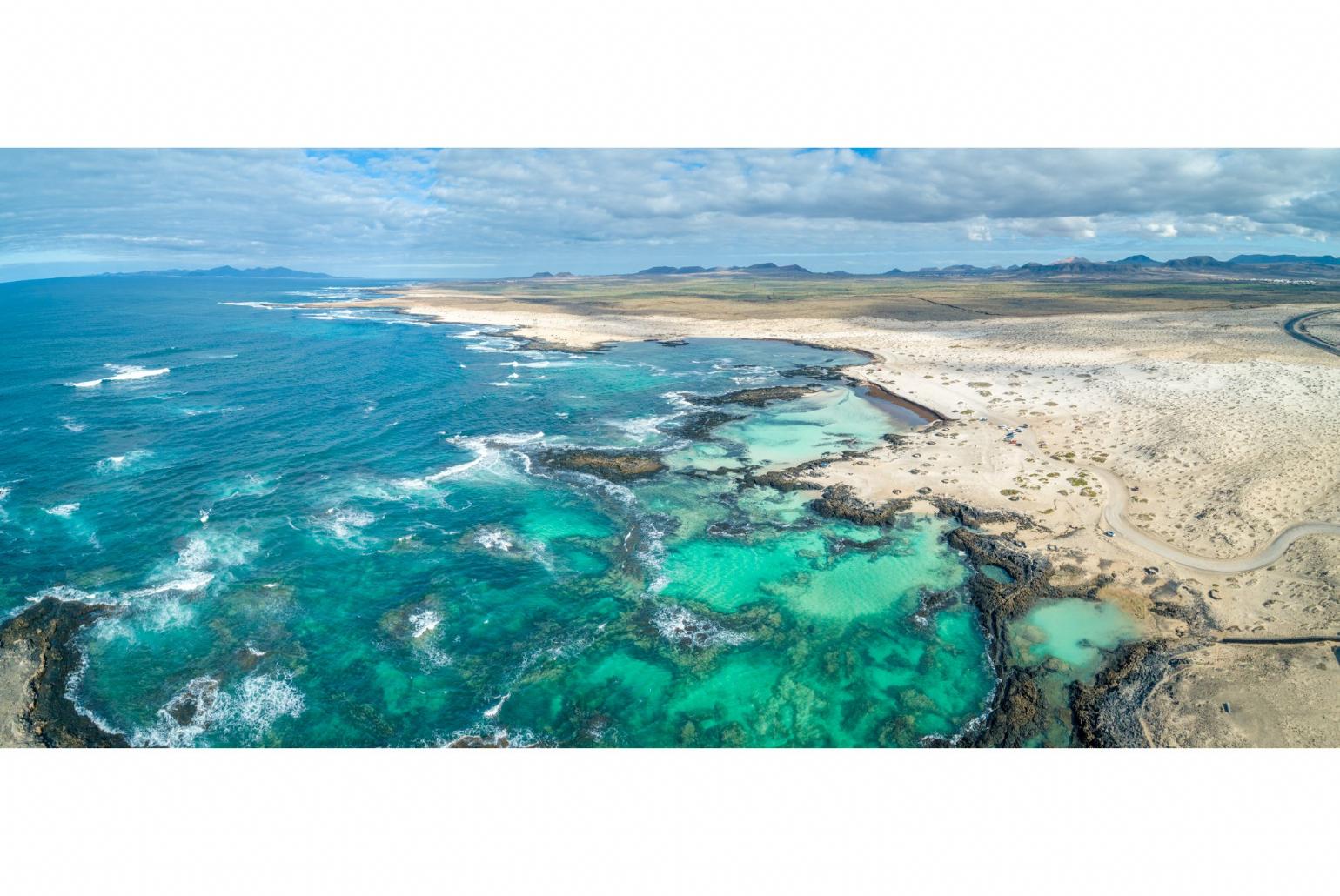 Coastline near El Cotillo