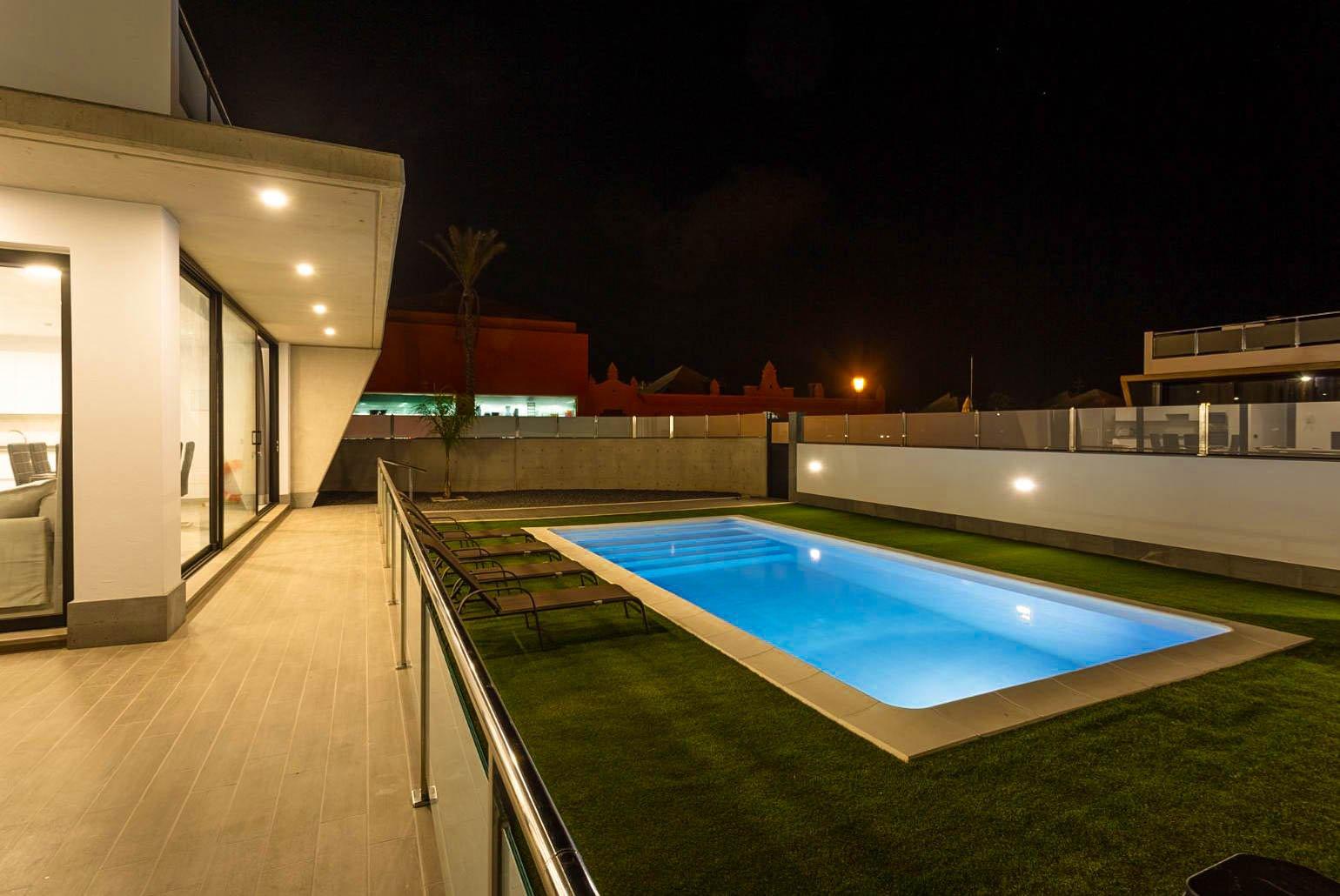 Private pool and terrace