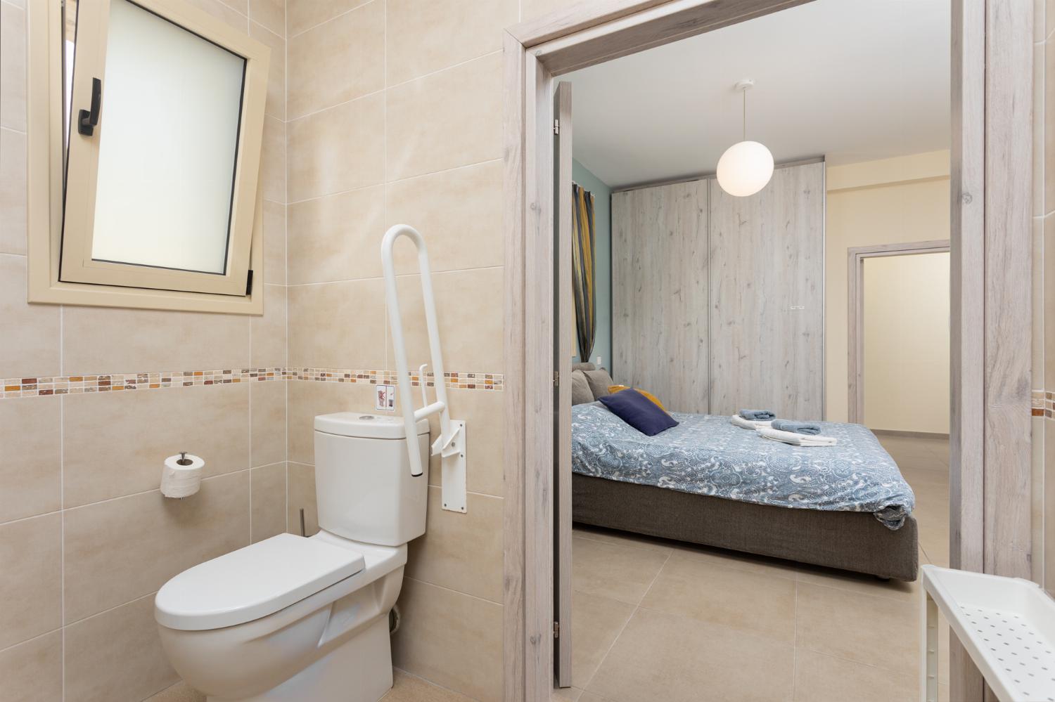 En suite bathroom on ground floor with shower