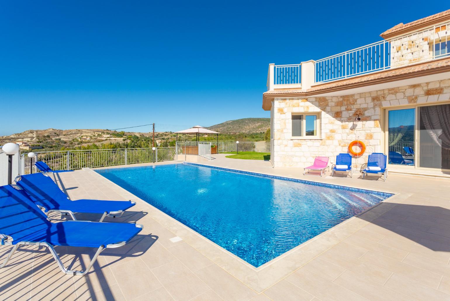 Beautiful villa with private pool and terrace