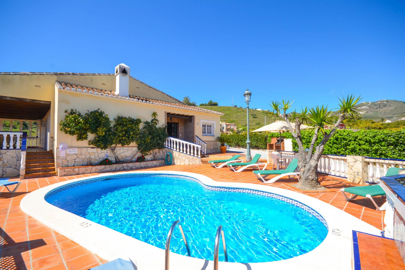 ,Beautiful villa with private pool and terrace