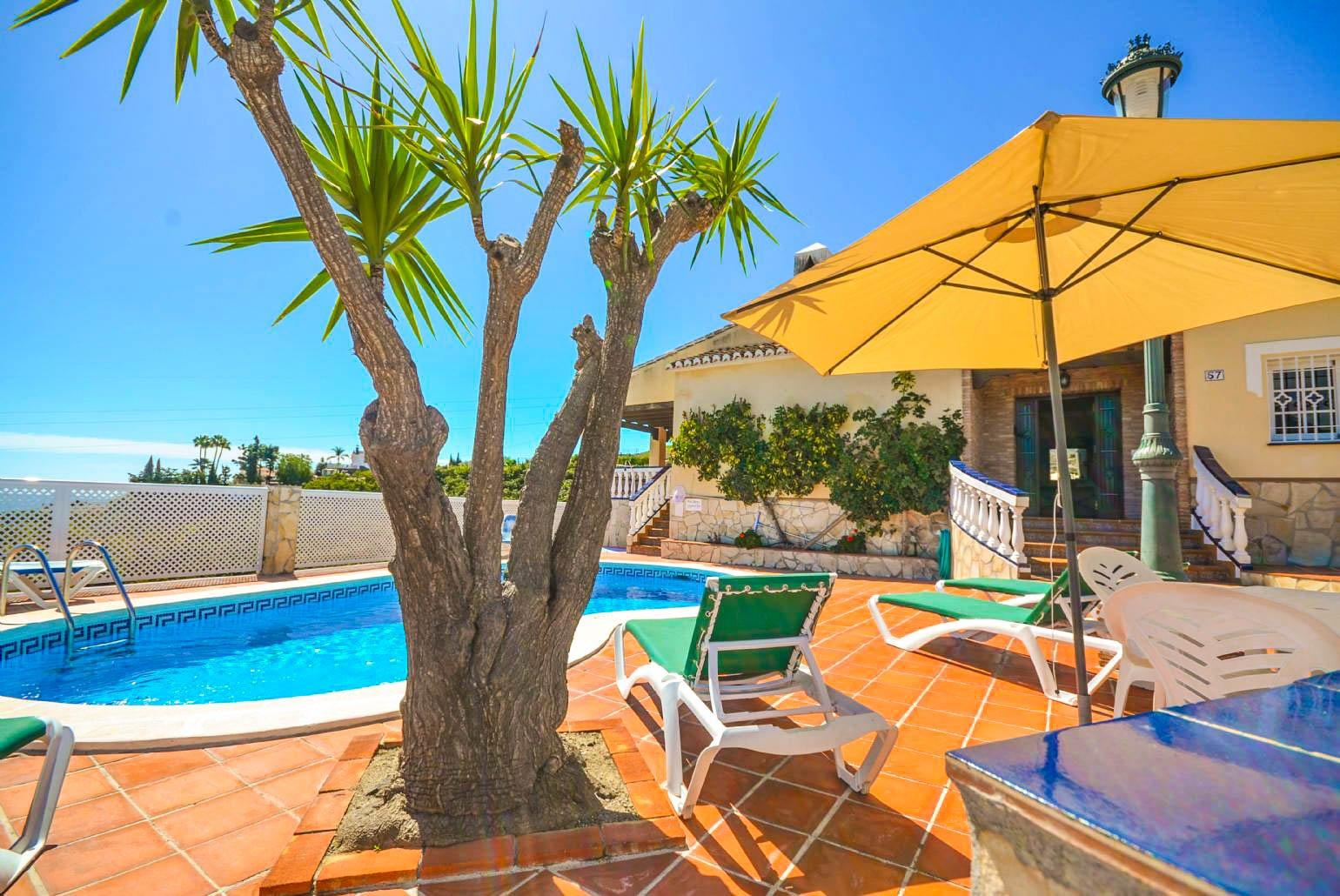 Private pool and terrace