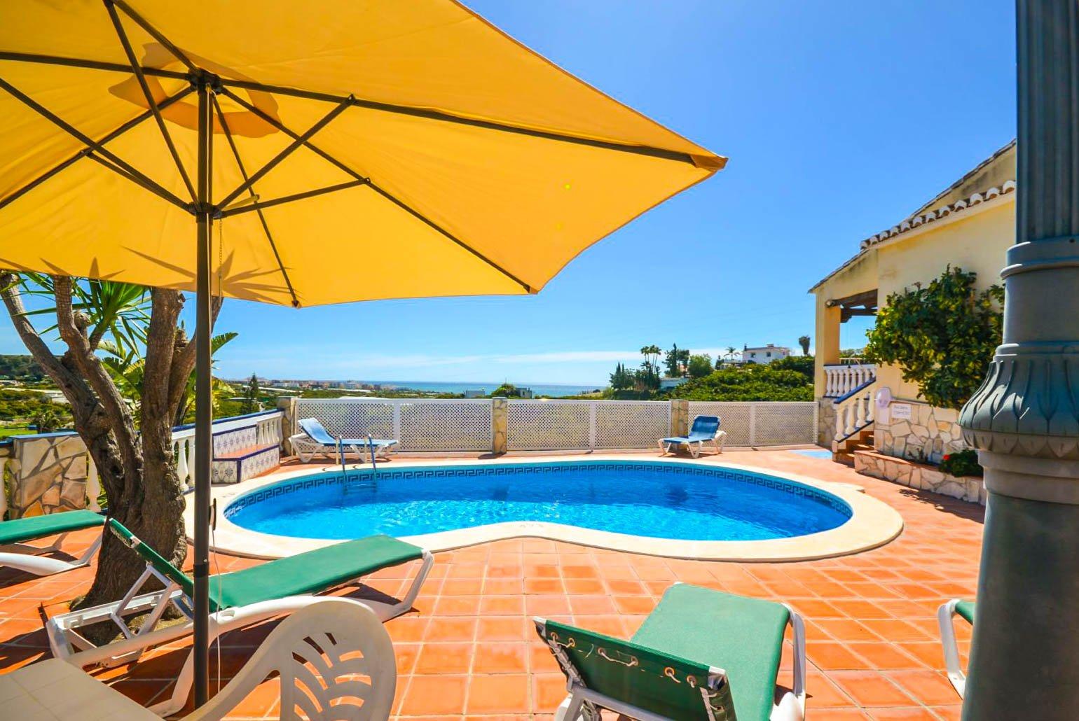 Private pool and terrace