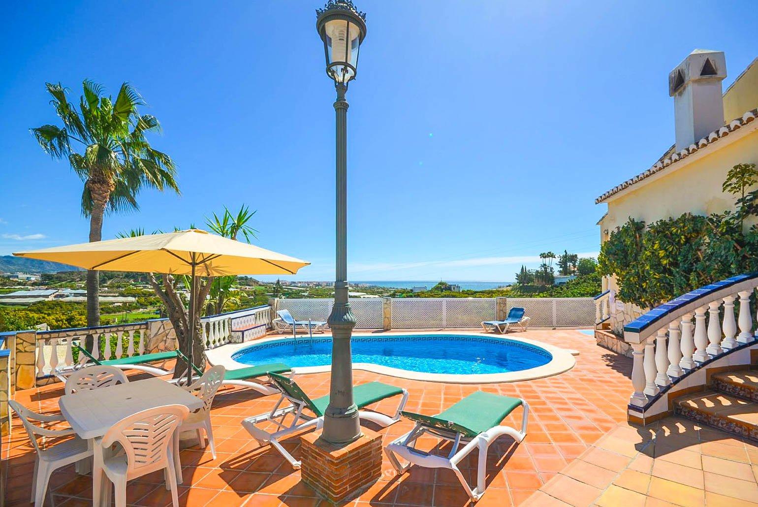 Private pool and terrace