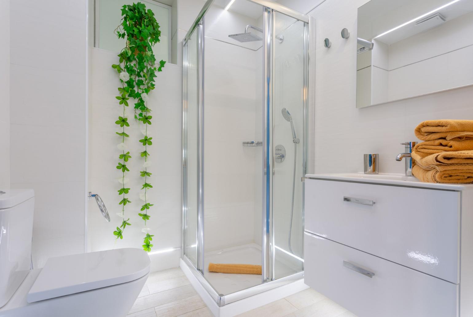Family bathroom with shower