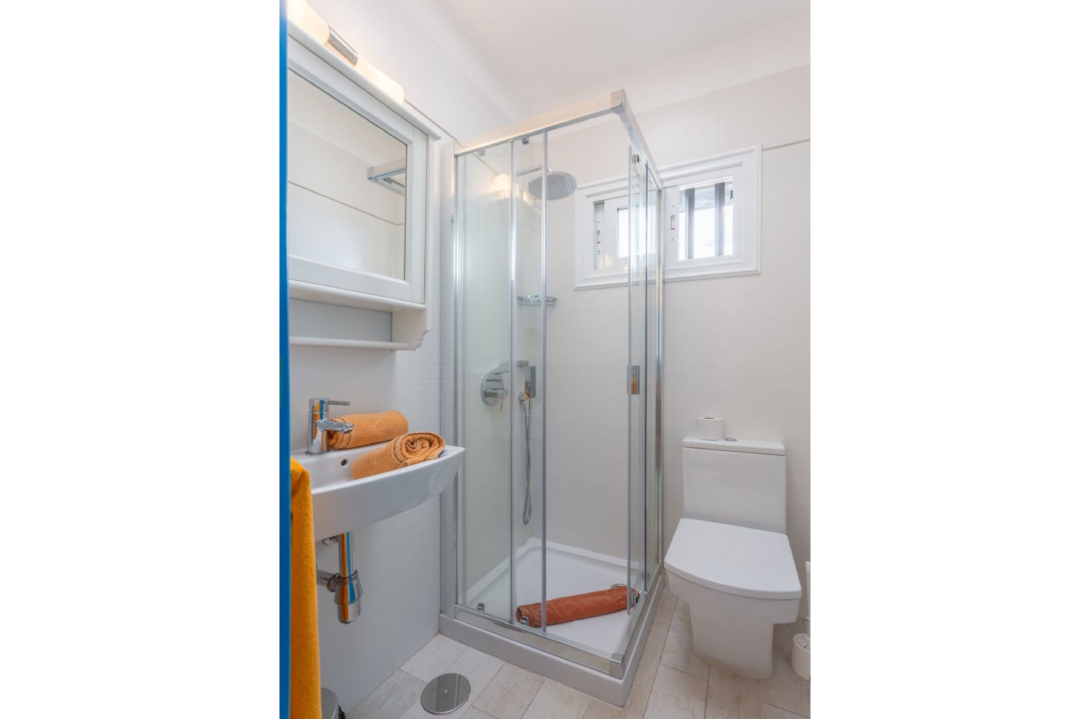 Family bathroom with shower