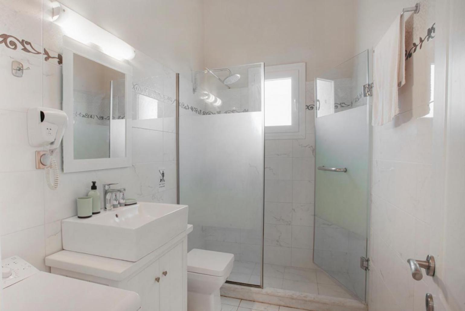 Family bathroom with shower