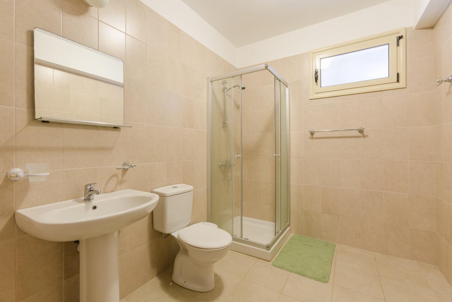 Family bathroom with shower