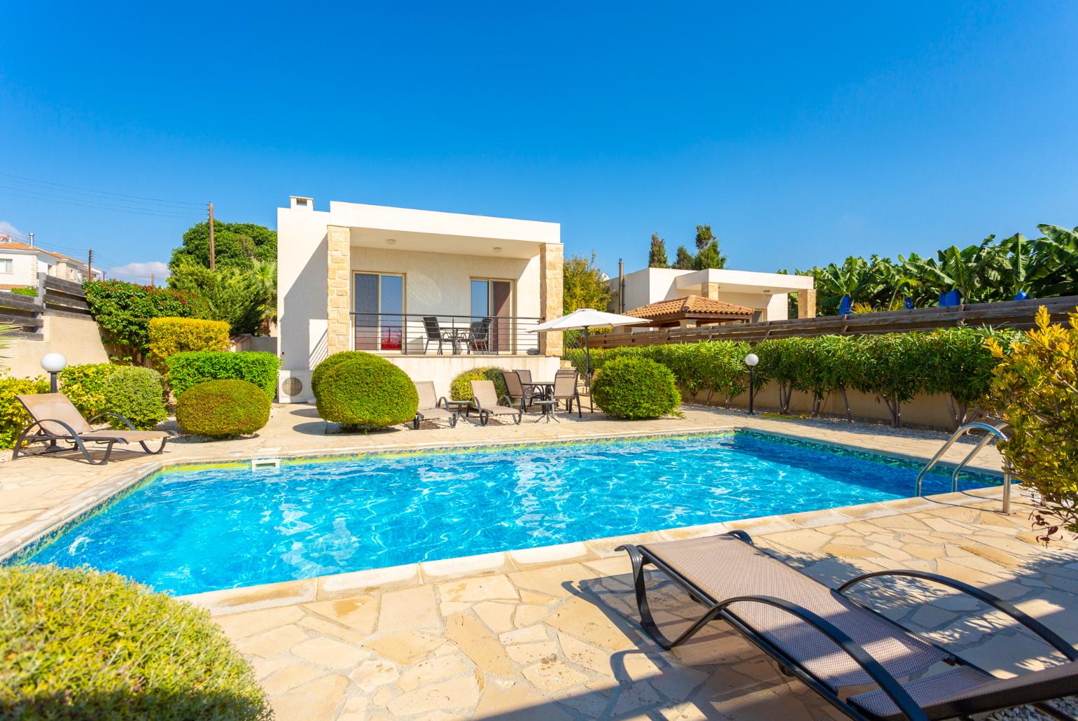 Beautiful villa with private pool and terrace with sea views