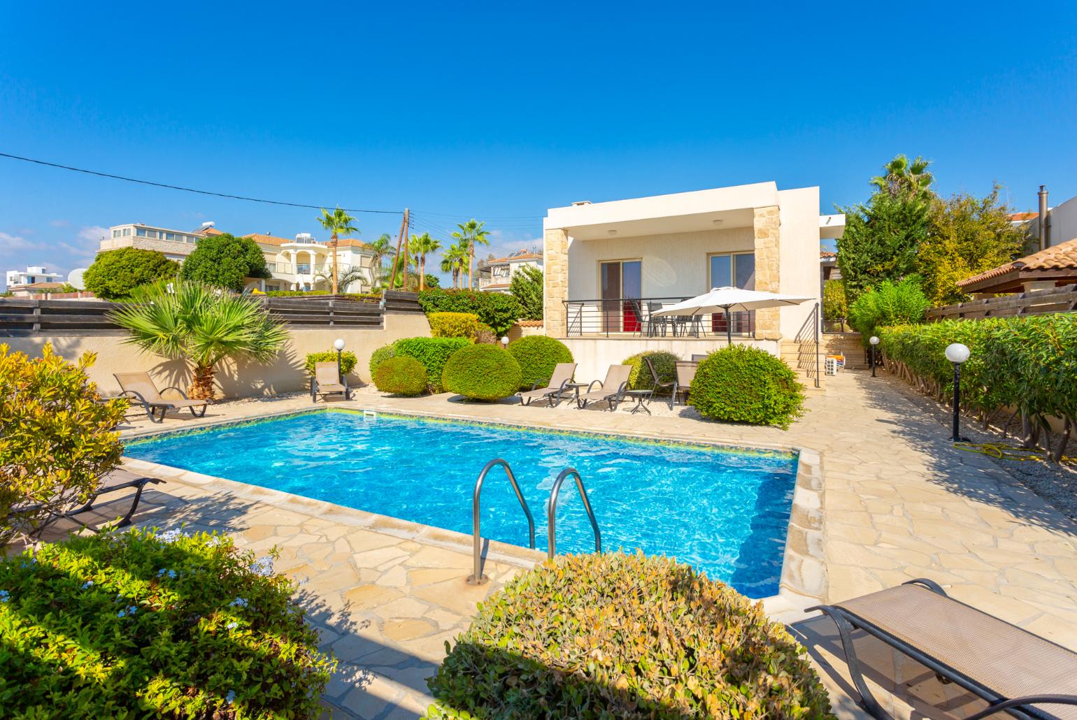 Beautiful villa with private pool and terrace with sea views