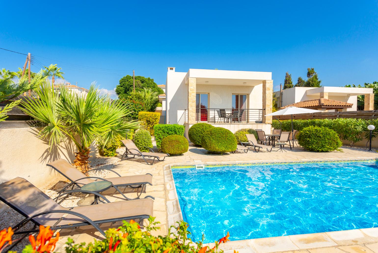 Beautiful villa with private pool and terrace with sea views