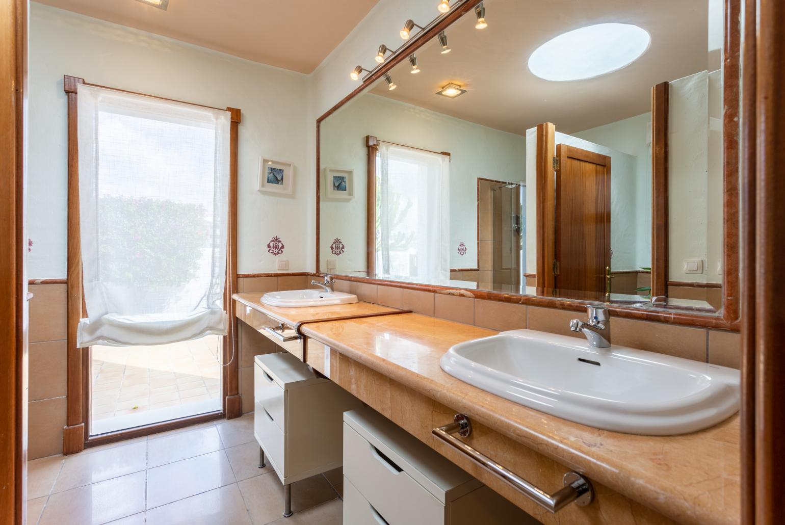 Family bathroom with shower