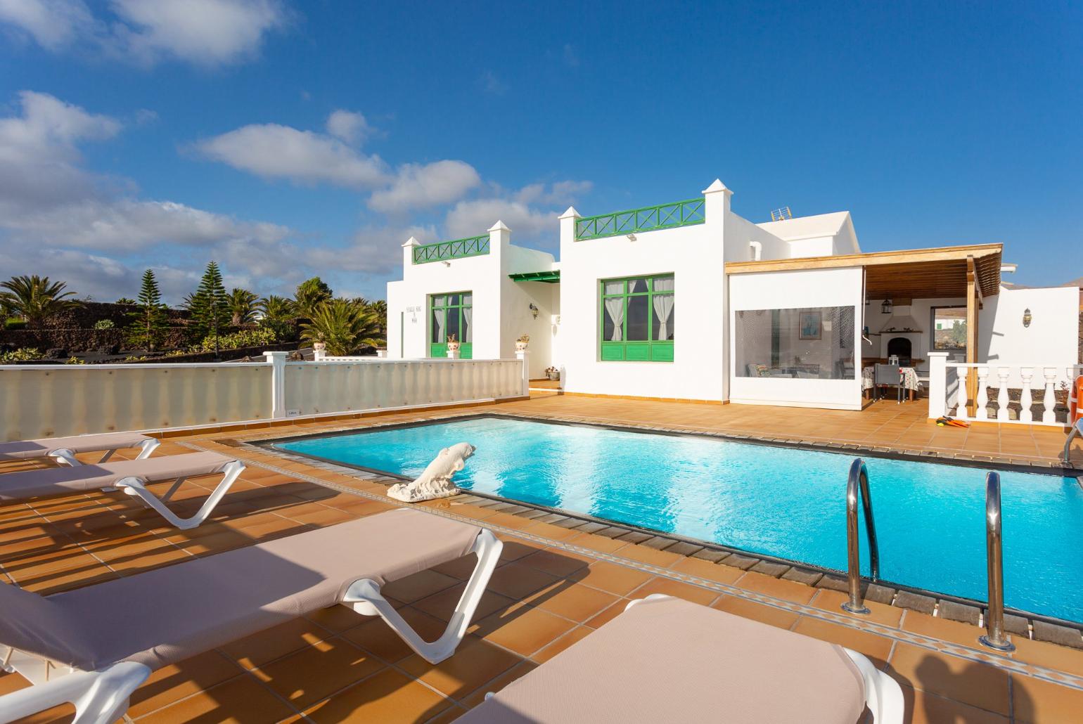 Beautiful villa with private pool and terrace