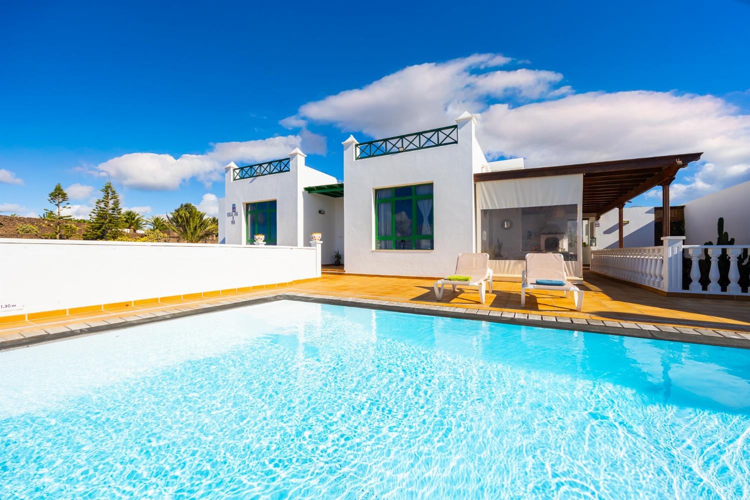 Beautiful villa with private pool and terrace with sea views