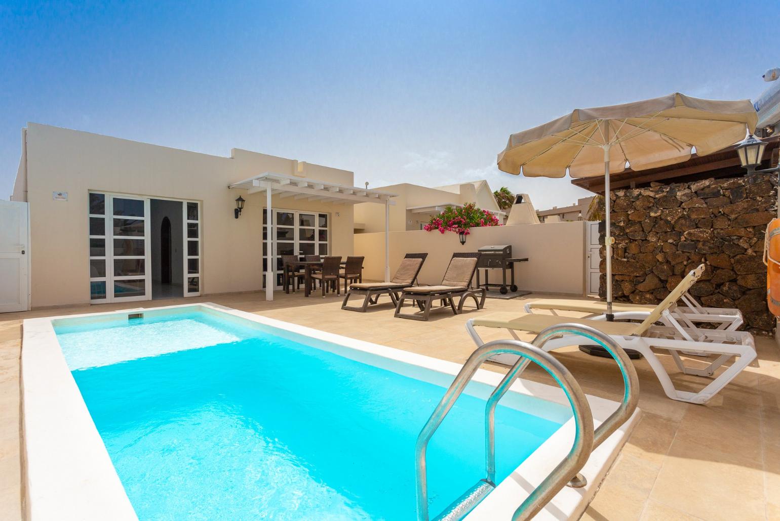 ,Beautiful villa with private pool and terrace