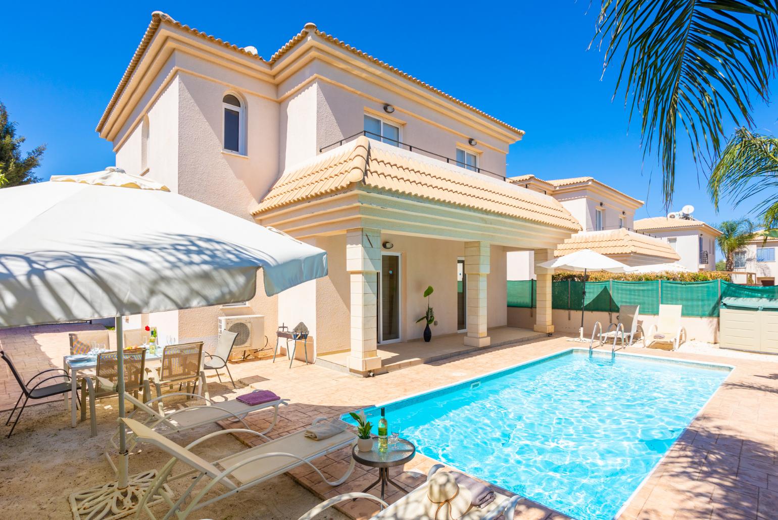 ,Beautiful villa with private pool and terrace