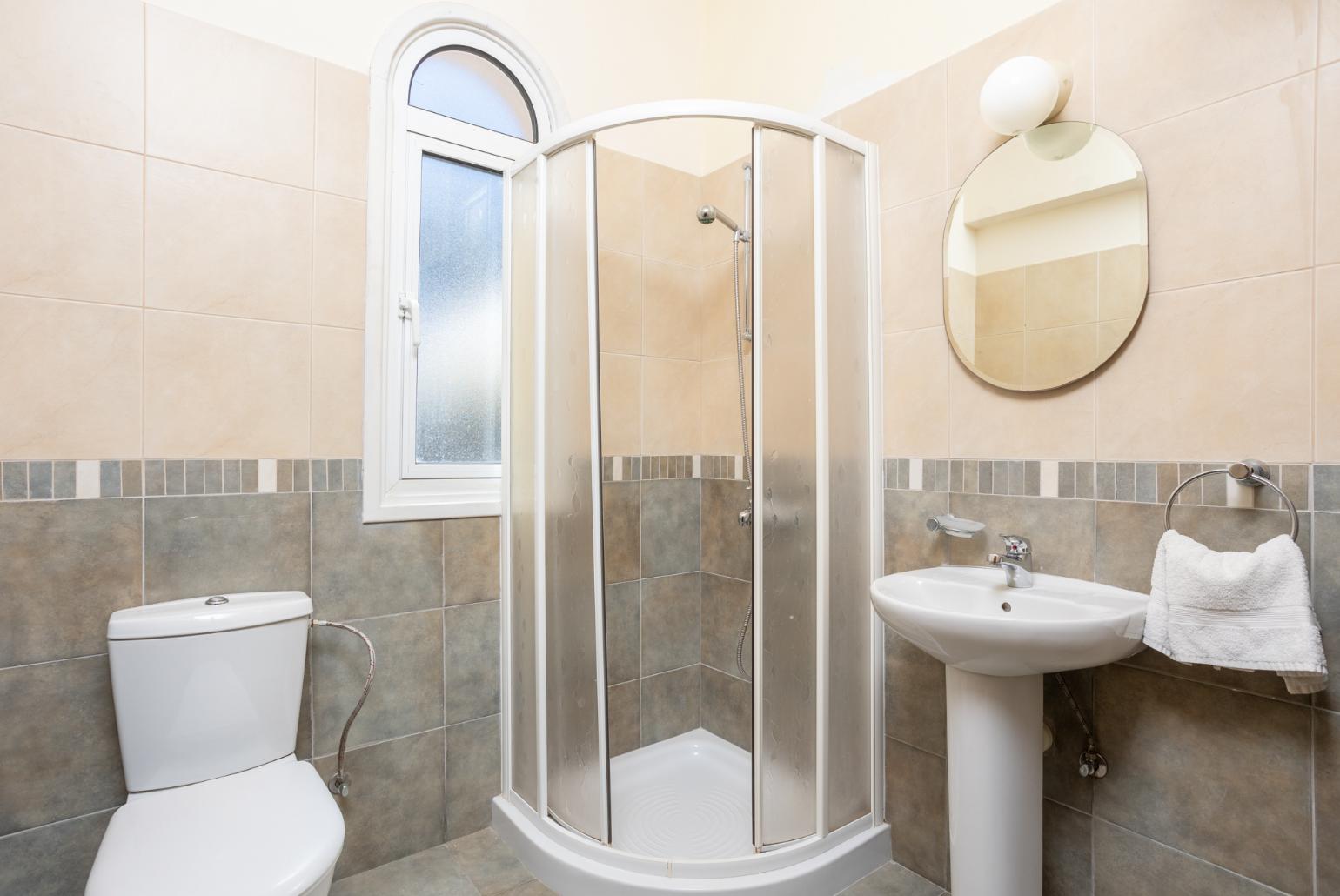 Family bathroom with shower