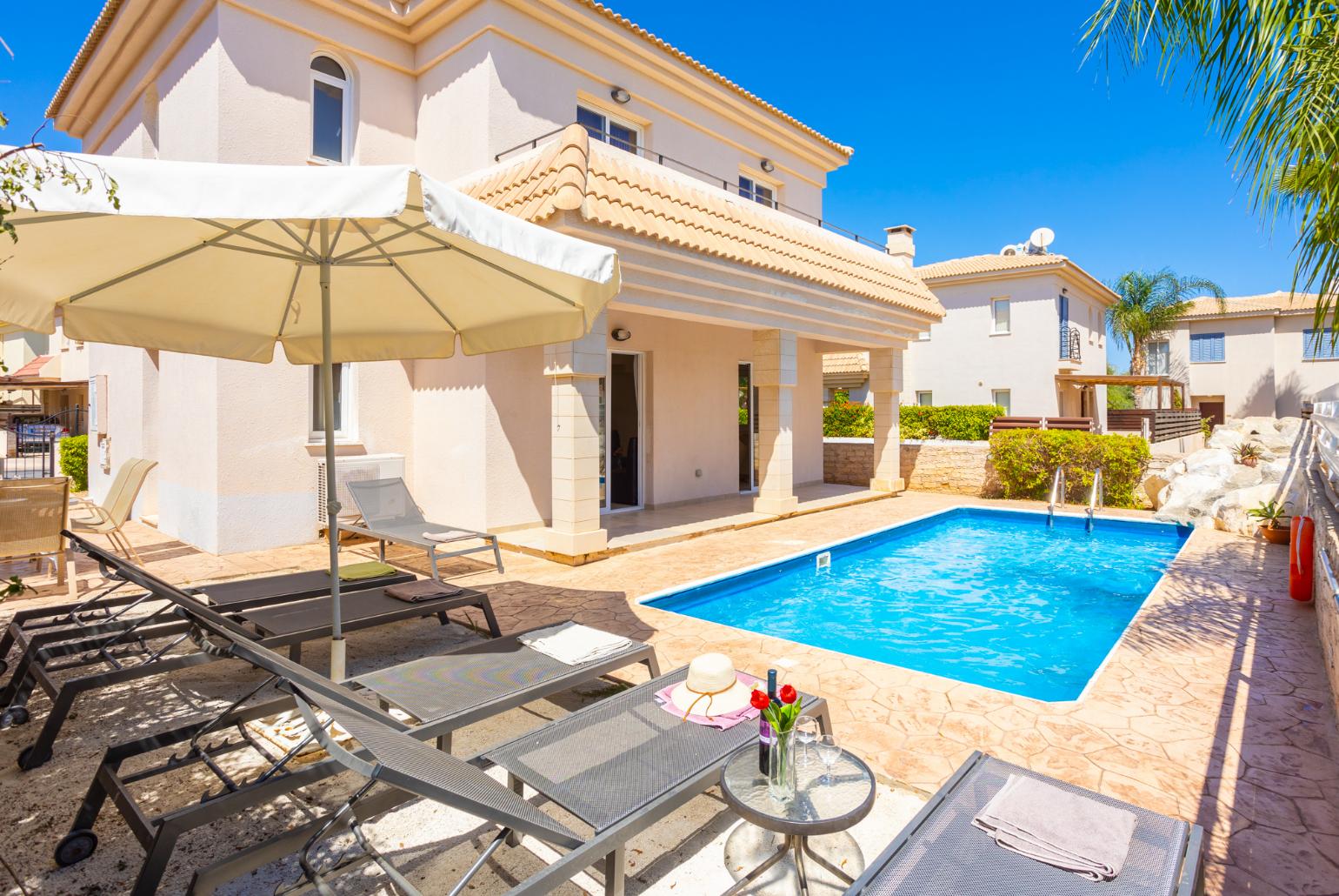 Beautiful villa with private pool and terrace