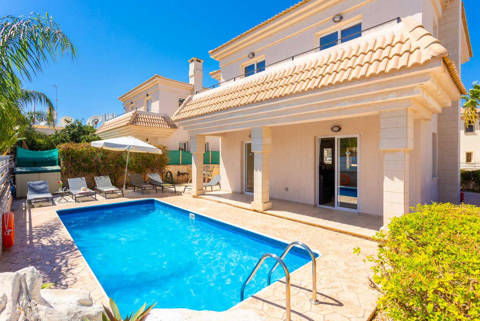 ,Beautiful villa with private pool and terrace