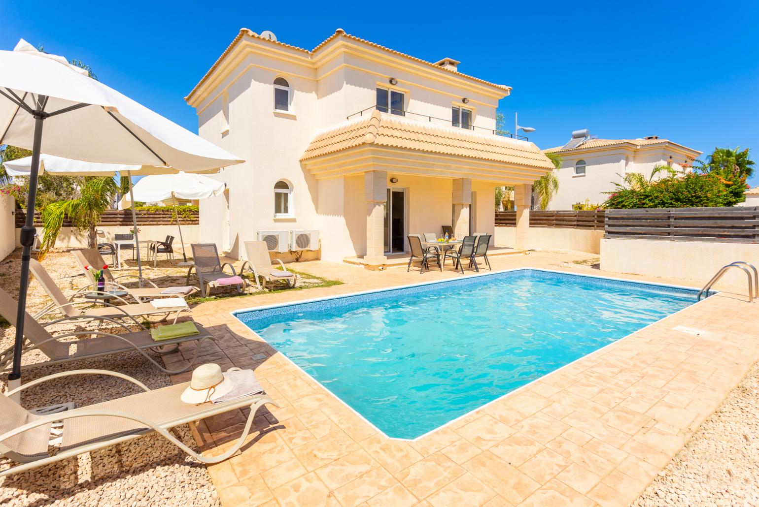 Beautiful villa with private pool and terrace