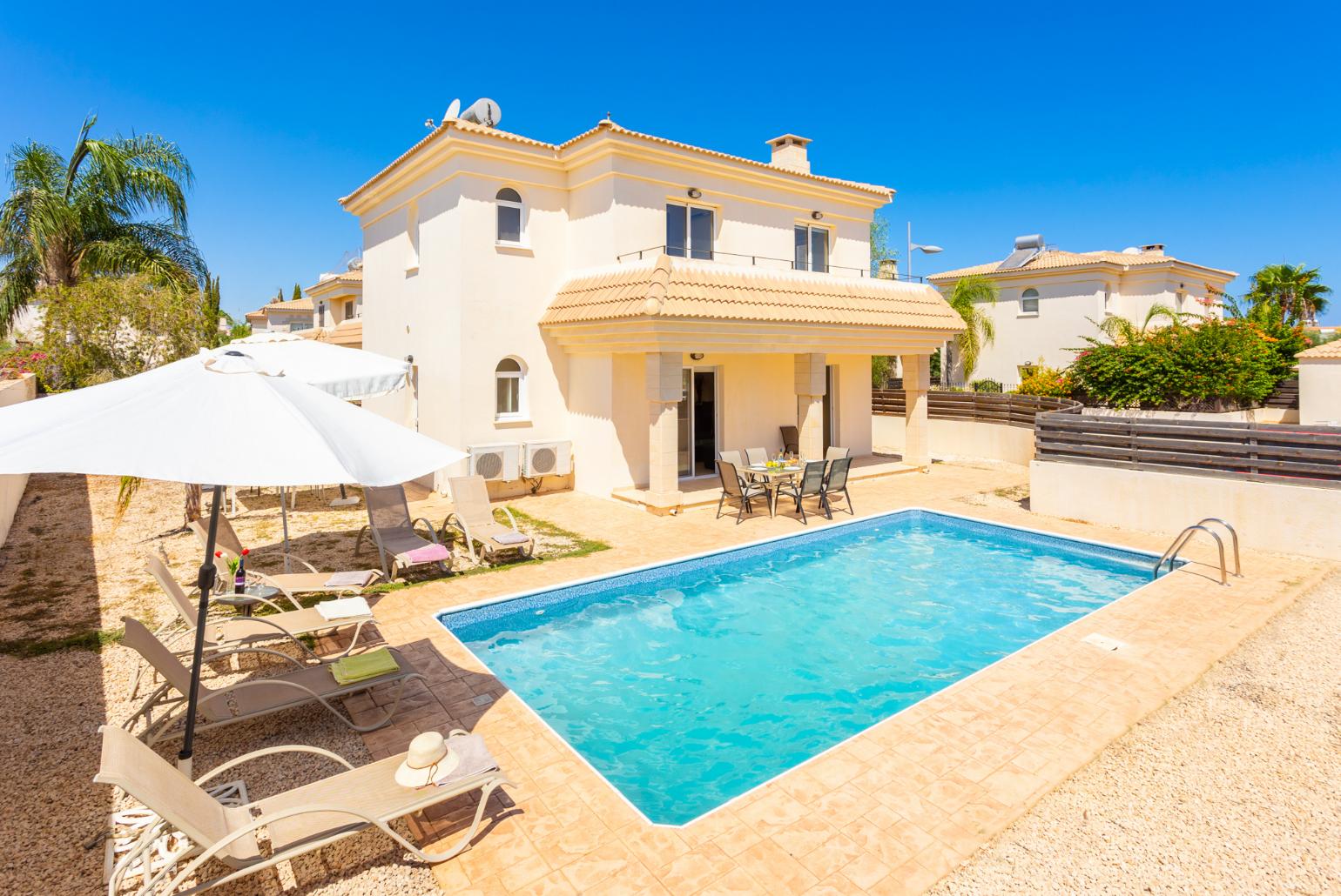 ,Beautiful villa with private pool and terrace