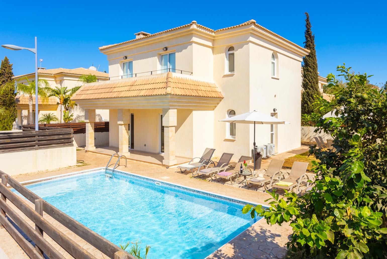 Beautiful villa with private pool and terrace