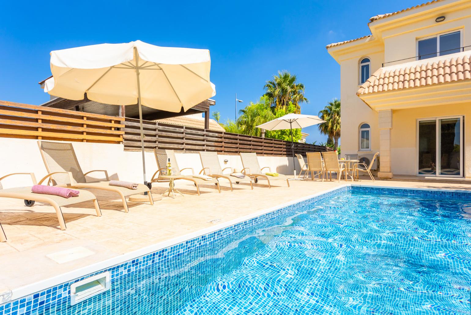 Beautiful villa with private pool and terrace