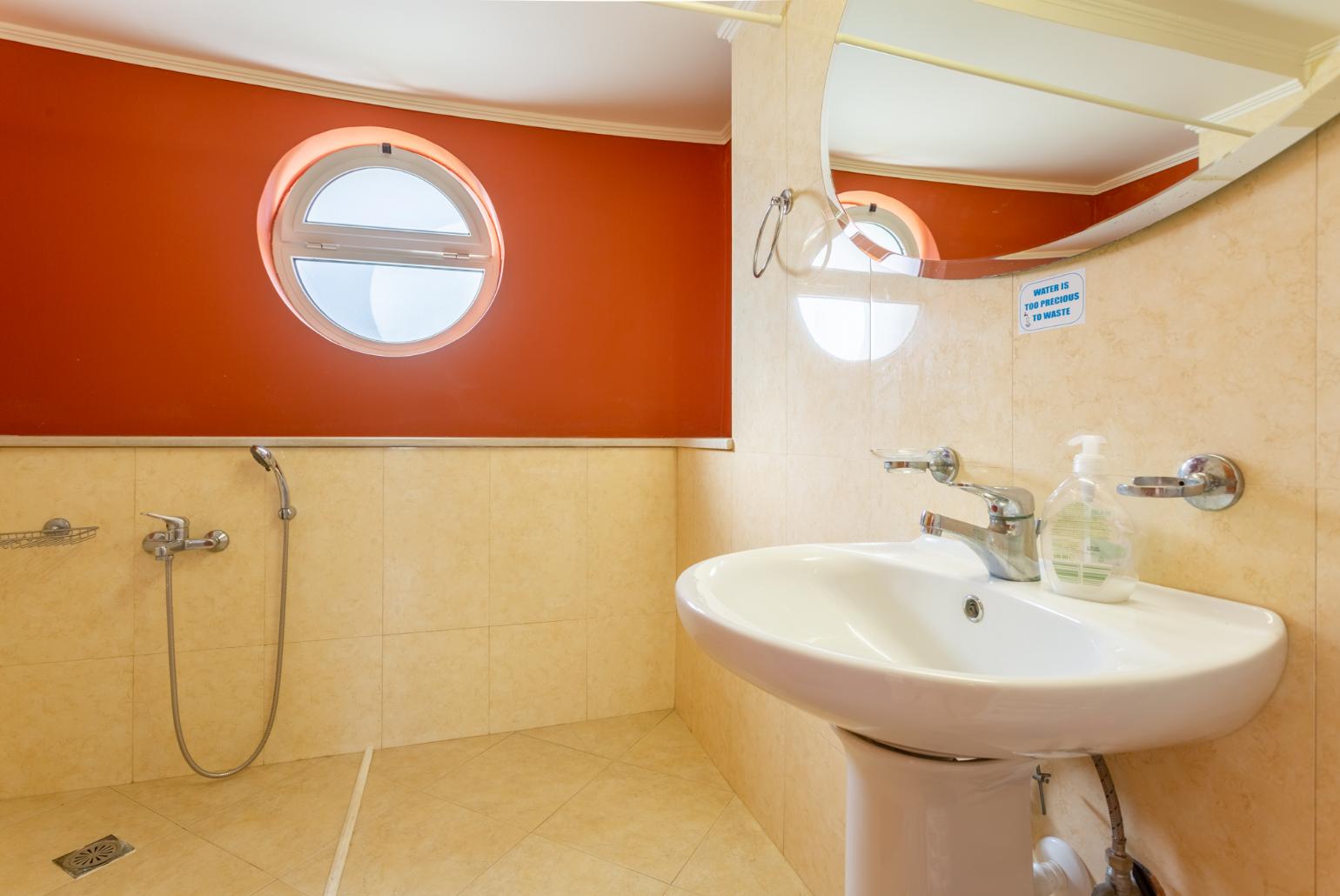 Family bathroom with shower