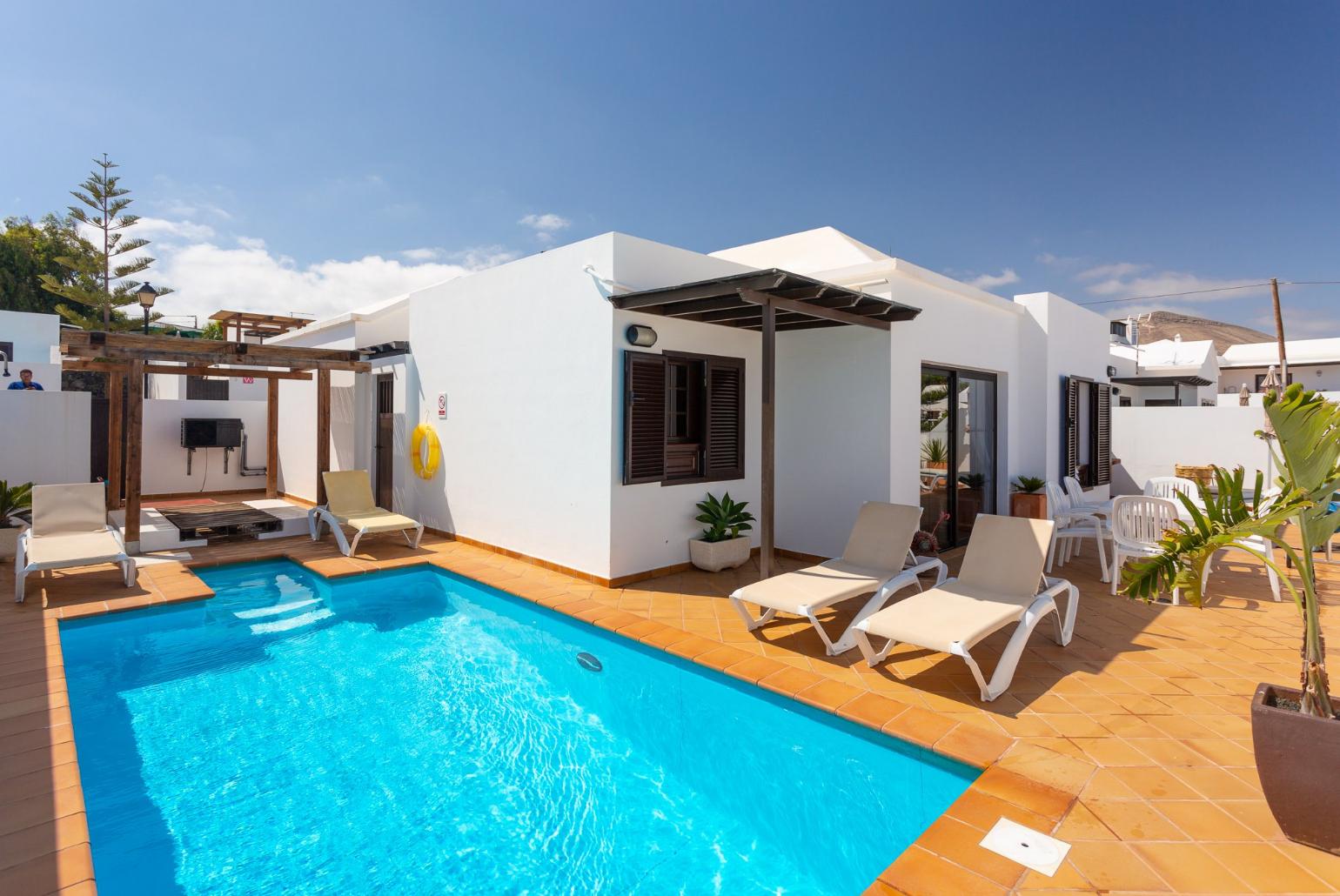 ,Beautiful villa with private pool and terrace