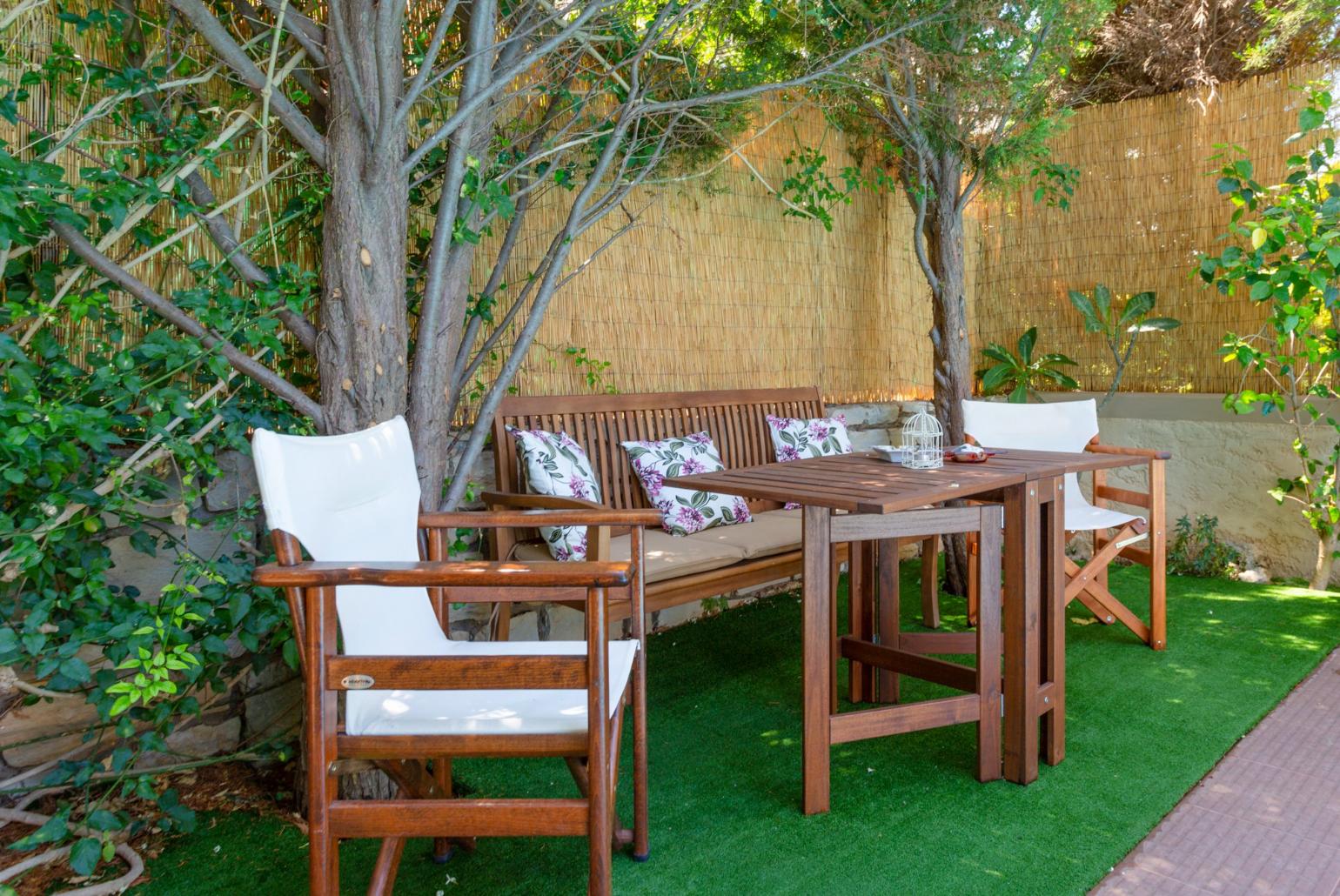 Terrace area with outdoor seating