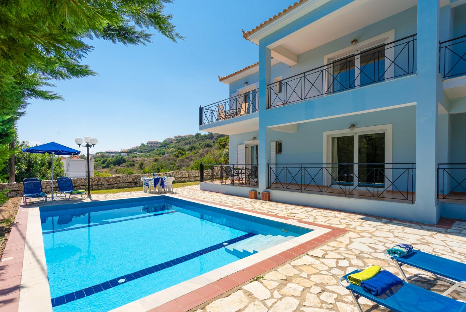 Beautiful villa with private pool and terrace