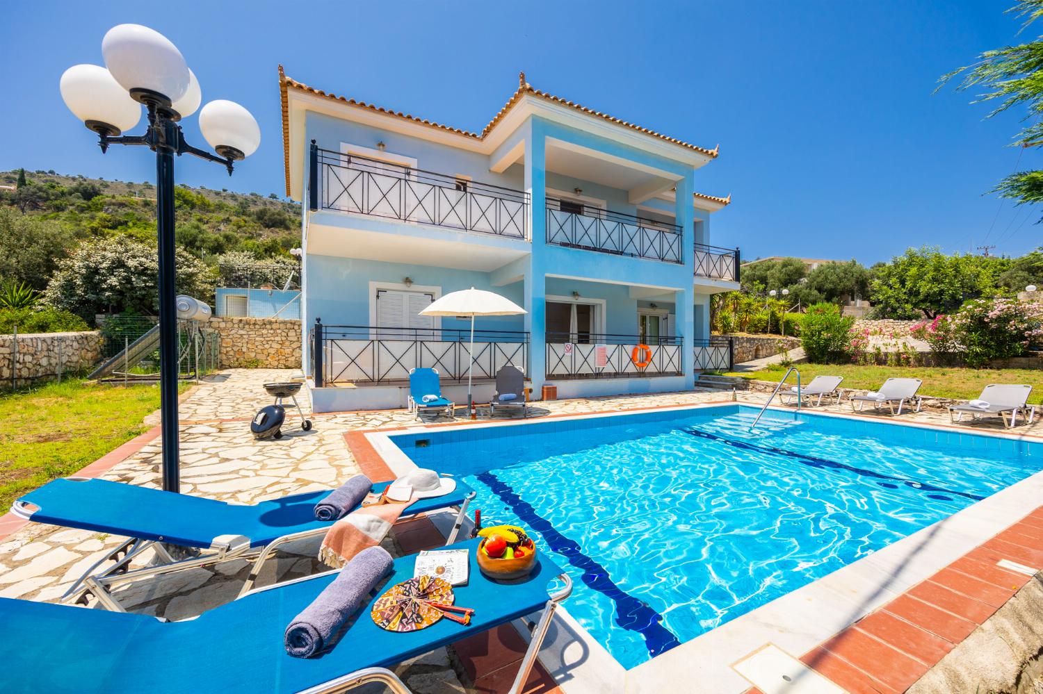 ,Beautiful villa with private pool and terrace