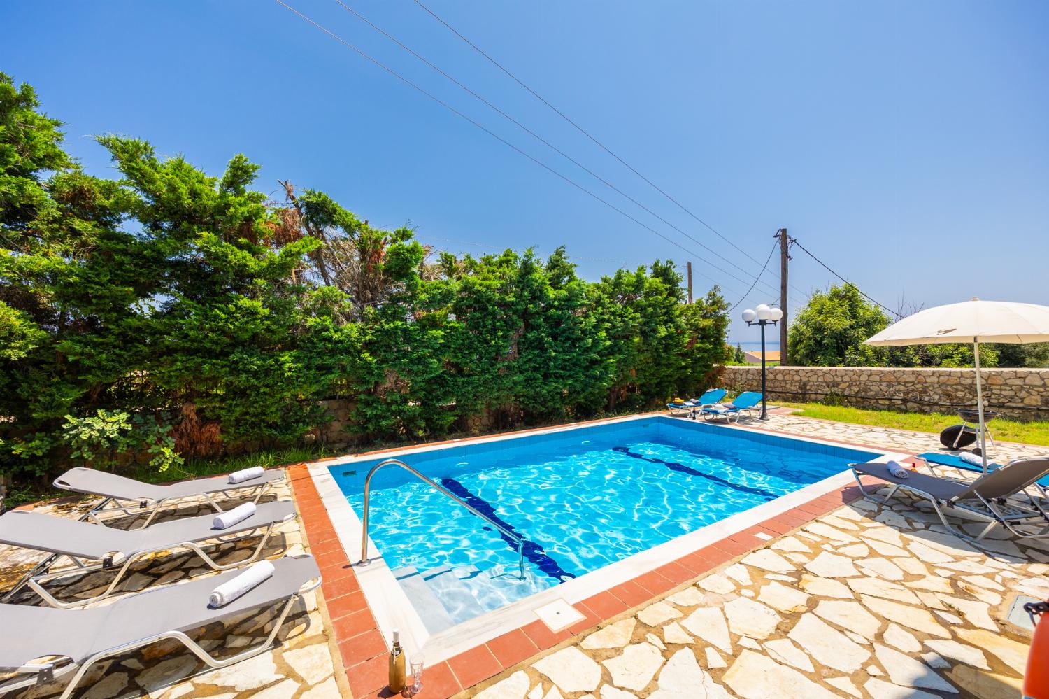 Private pool and terrace