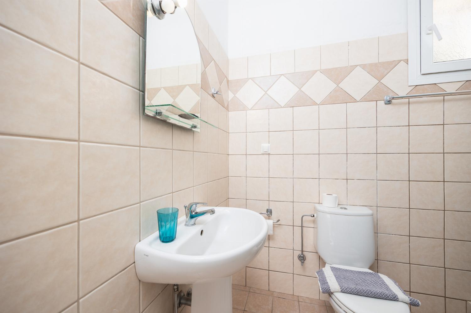 Family bathroom with shower