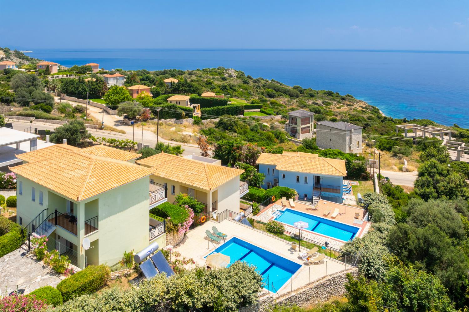 Beautiful villa with private pool and terrace with sea views