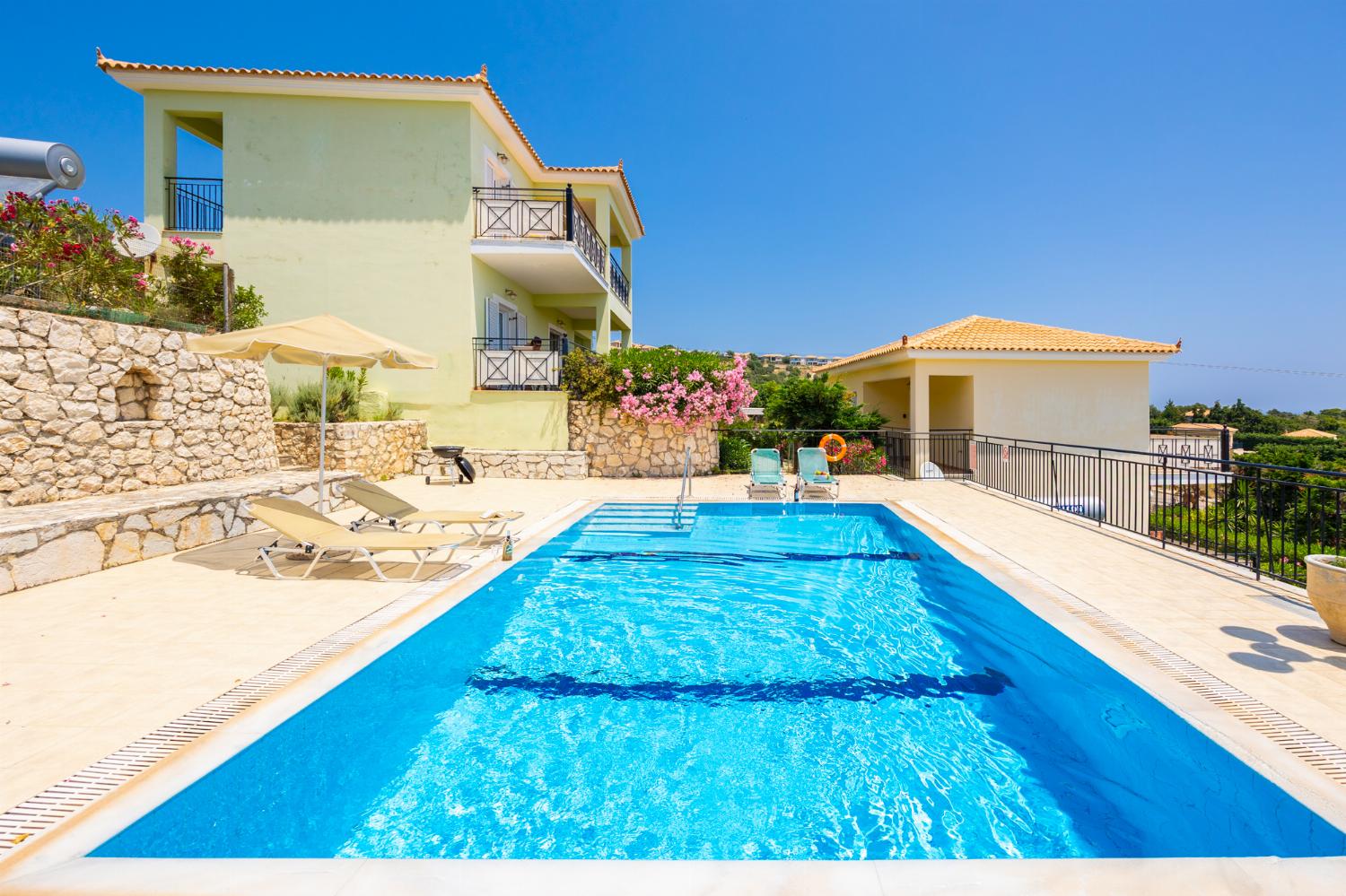 Beautiful villa with private pool and terrace with sea views