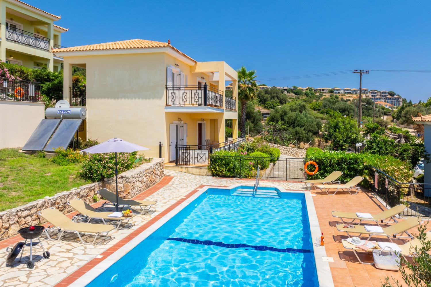 Beautiful villa with private pool and terrace with sea views