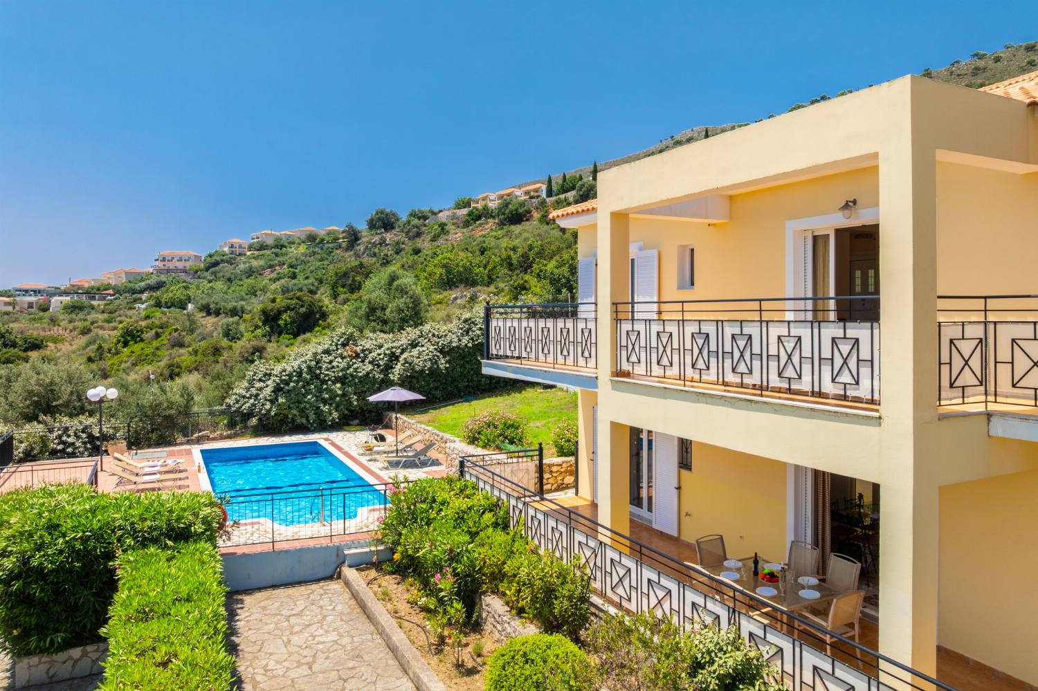 Beautiful villa with private pool and terrace with sea views